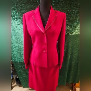 Kasper Women's Vibrant Pink Blazer